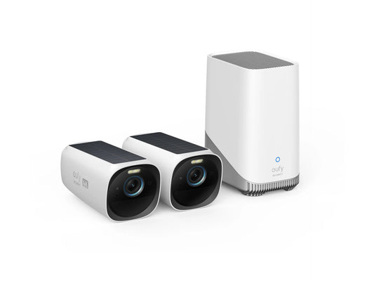 EufyCam3 - 2 x S330 (Solar/Fixed) + Homebase 3
